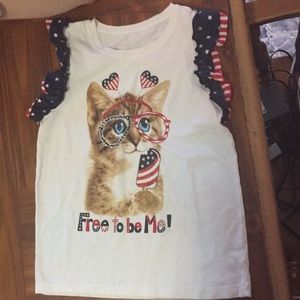 A cute and stylish 4th of july shirt